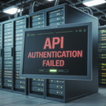 API authentication failed