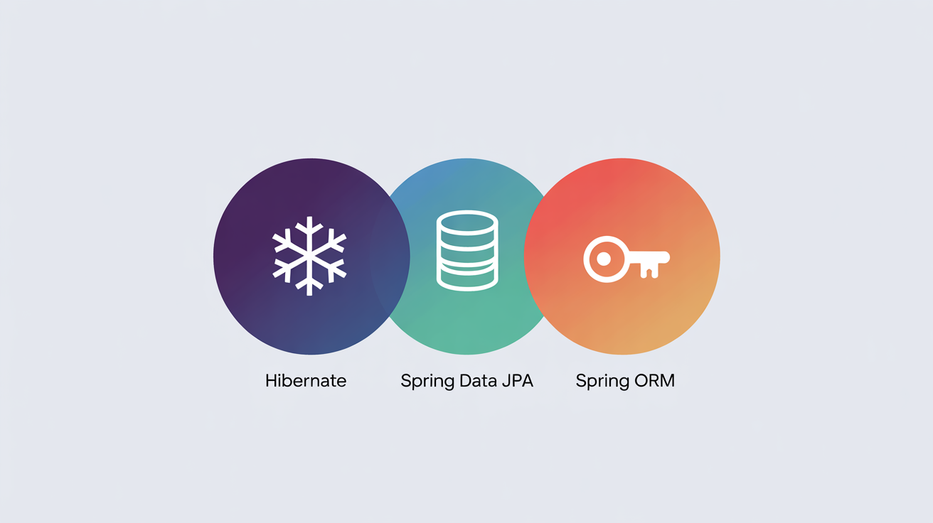 Hibernate Spring Data JPA And Spring ORM